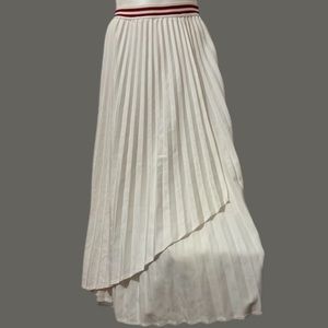 maje Pleated Skirt 100% New